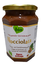 Nocciolata Pâte à tartiner au cacao et noisettes bio 650g - 9601